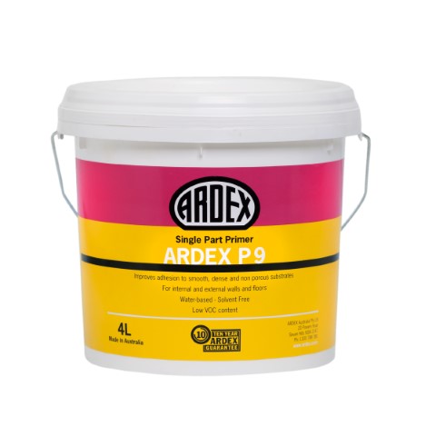 ARDEX P 9 SINGLE PART PRIMER - 4L 